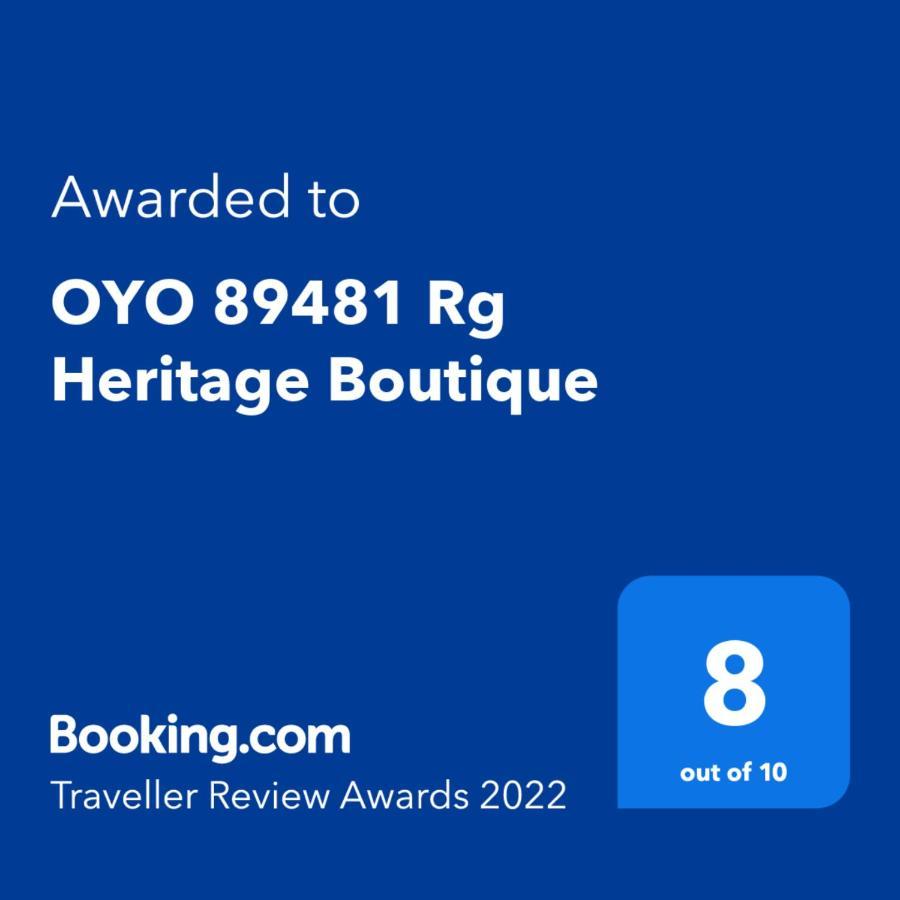 Oyo 89481 Rg Heritage Boutique George Town Exterior photo